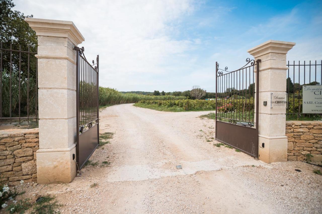 Chambres D'Hotes - Domaine De Cristia Courthézon Dış mekan fotoğraf